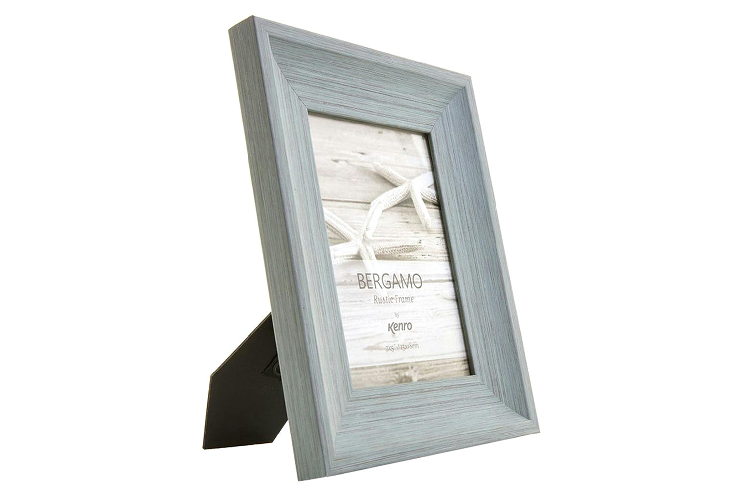 Kenro Bergamo Rustic Wood Photo Frame | 7x5"-2