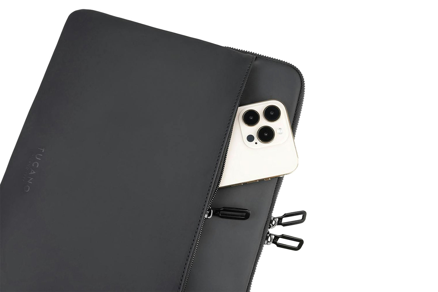Tucano Gommo MacBook Air 15" and Laptop 14" Sleeve Laptop Bag | Black-4