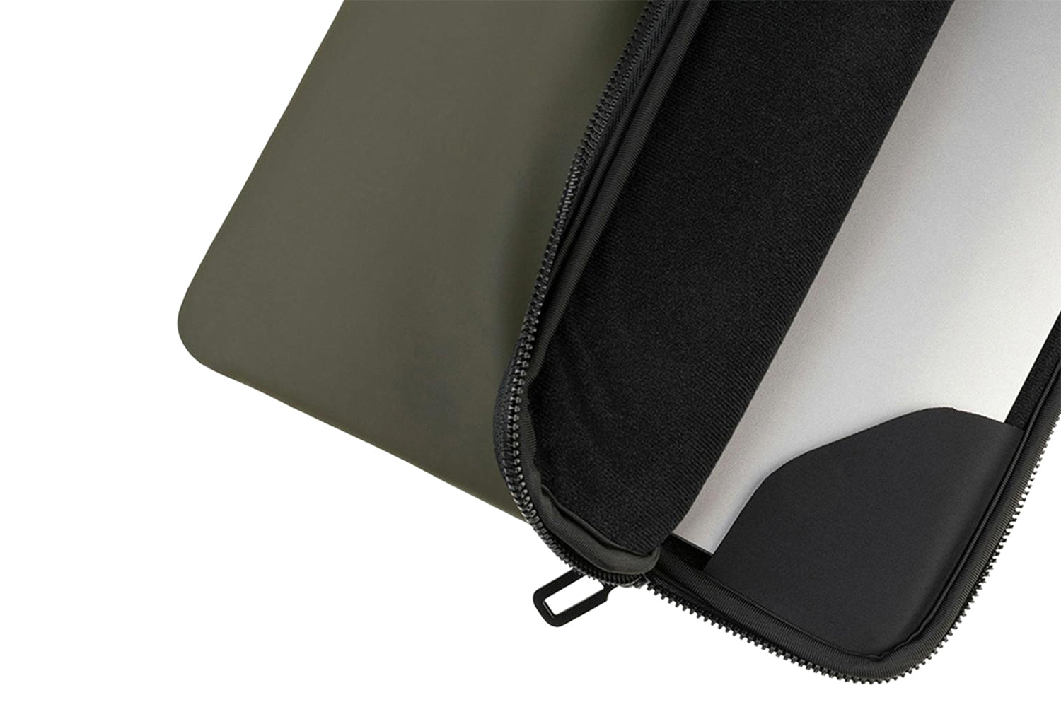 Tucano Gommo MacBook Air 15" and Laptop 14" Sleeve Laptop Bag | Military Green-5
