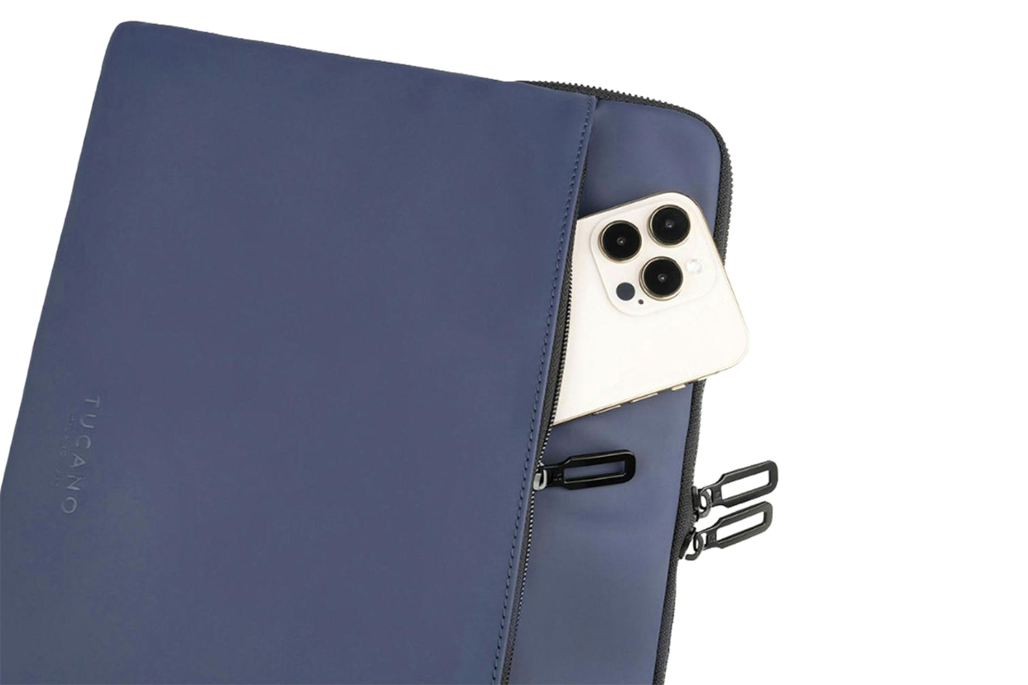 Tucano Gommo MacBook Pro 16" and Laptop 15.6" Sleeve Laptop Bag | Blue-4