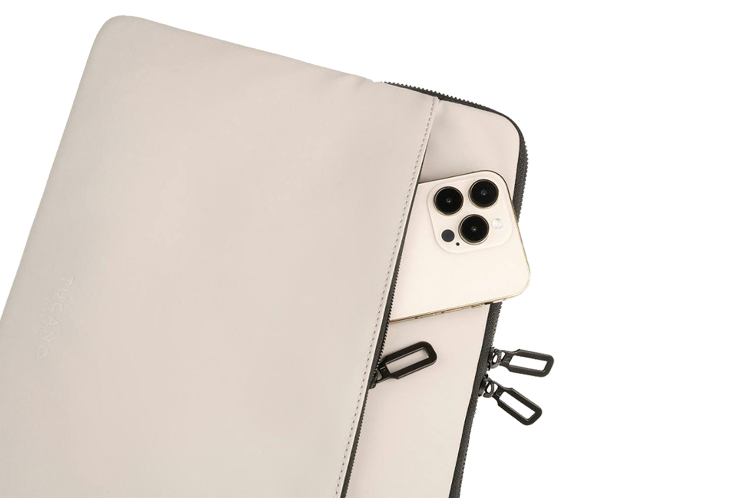 Tucano Gommo MacBook Pro 16" and Laptop 15.6" Sleeve Laptop Bag | Grey-4