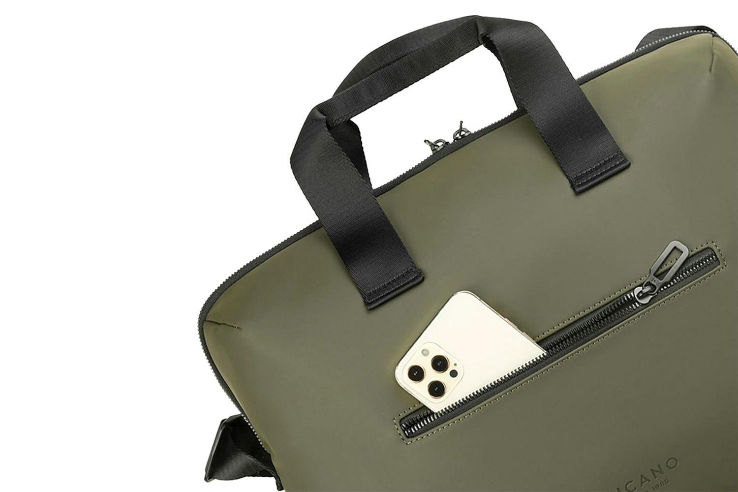 Tucano Gommo Laptops 15.6" and Macbook Pro 16" Laptop Bag | Military Green-4