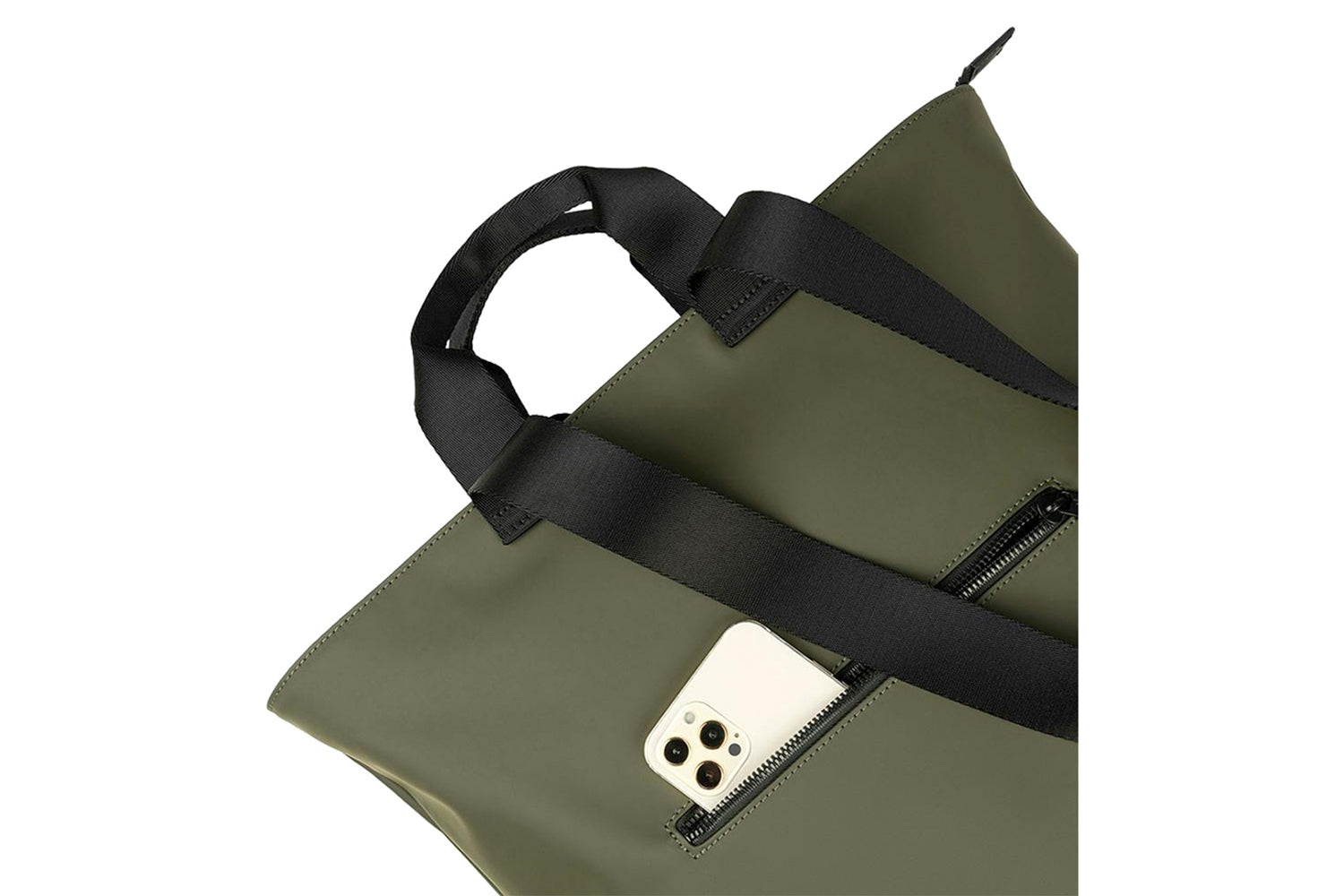 Tucano Gommo 14" Laptop & MacBook Pro Shopper Bag | Military Green-6