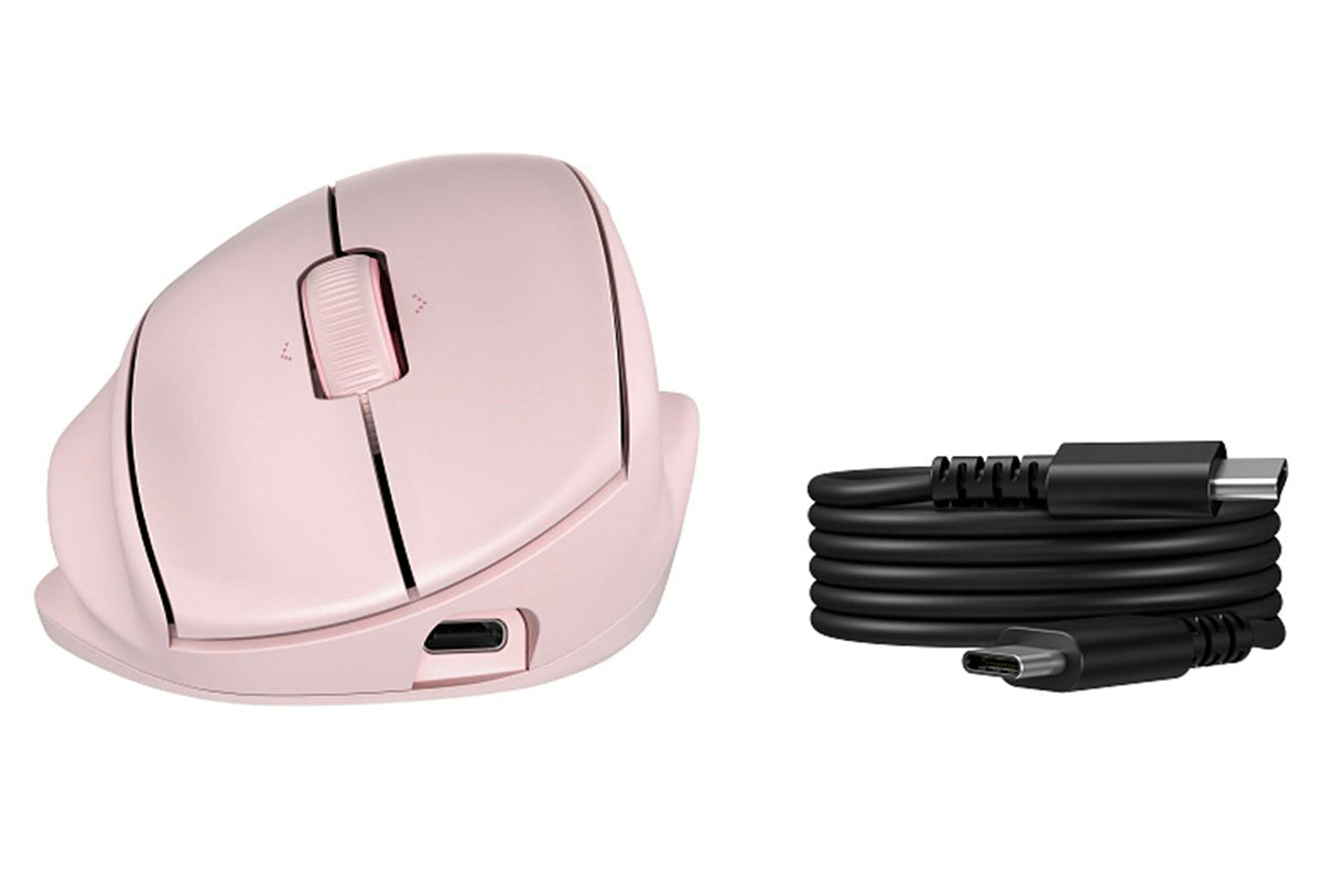 HP 720M Tilt Ergonomic Mouse | Pink