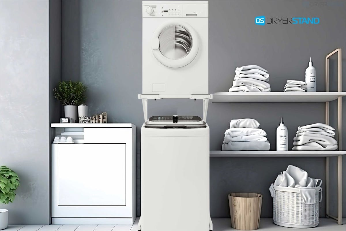 Ds Dryerstands Adjustable Tumble Dryer Stacking Kit-8