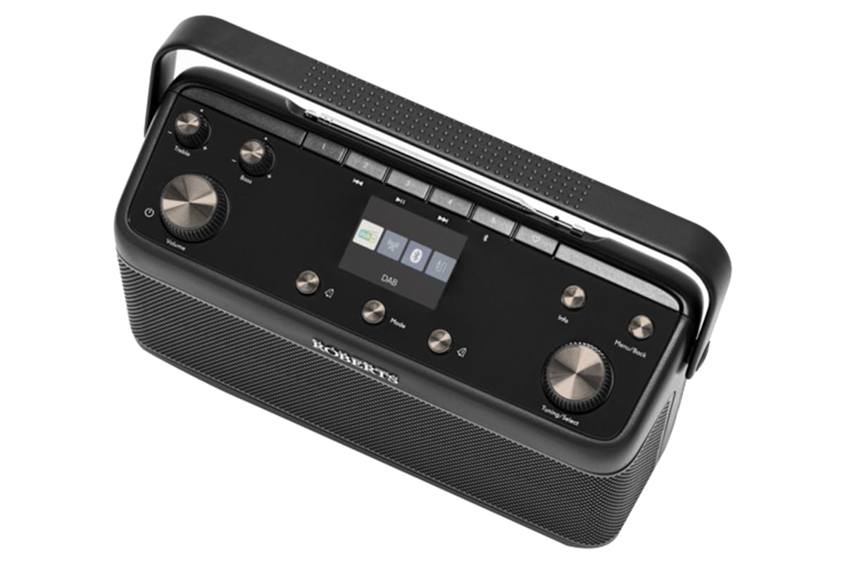 Roberts Blutune 7 Portable Stereo Radio | Black-3