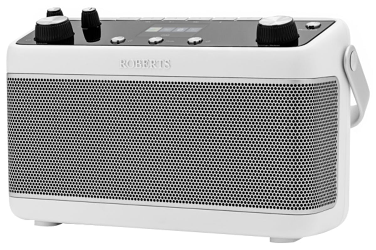 Roberts Blutune 7 Portable Stereo Radio | White-2