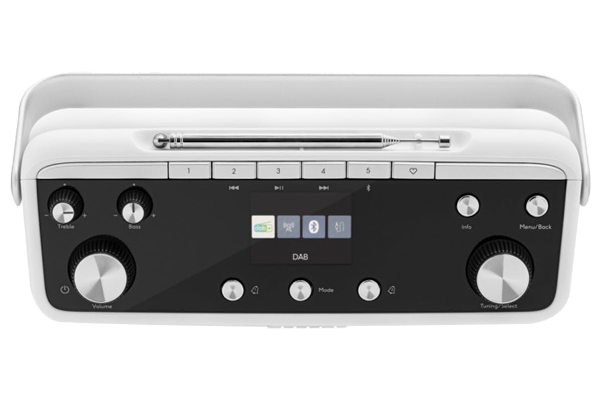 Roberts Blutune 7 Portable Stereo Radio | White-4