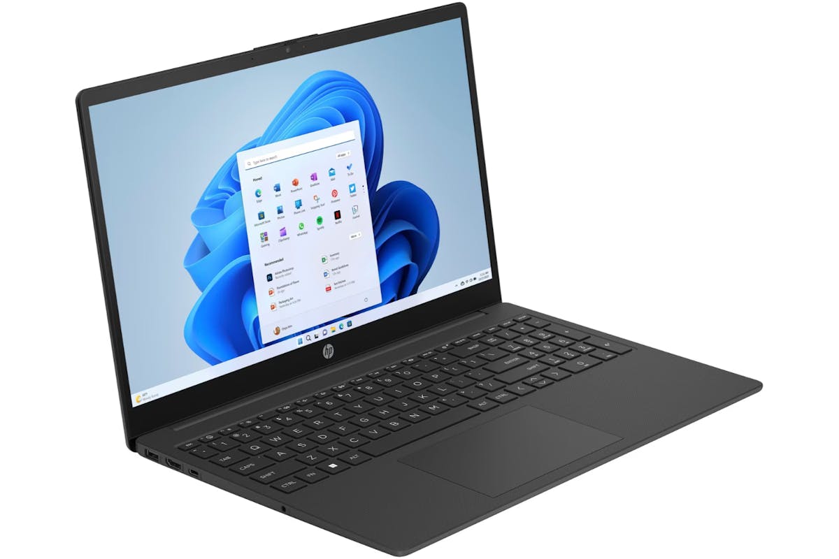 HP 15-fd0060na 15.6" Laptop Intel Core i3 | 4GB | 128GB | Jet Black | Intel UHD-2