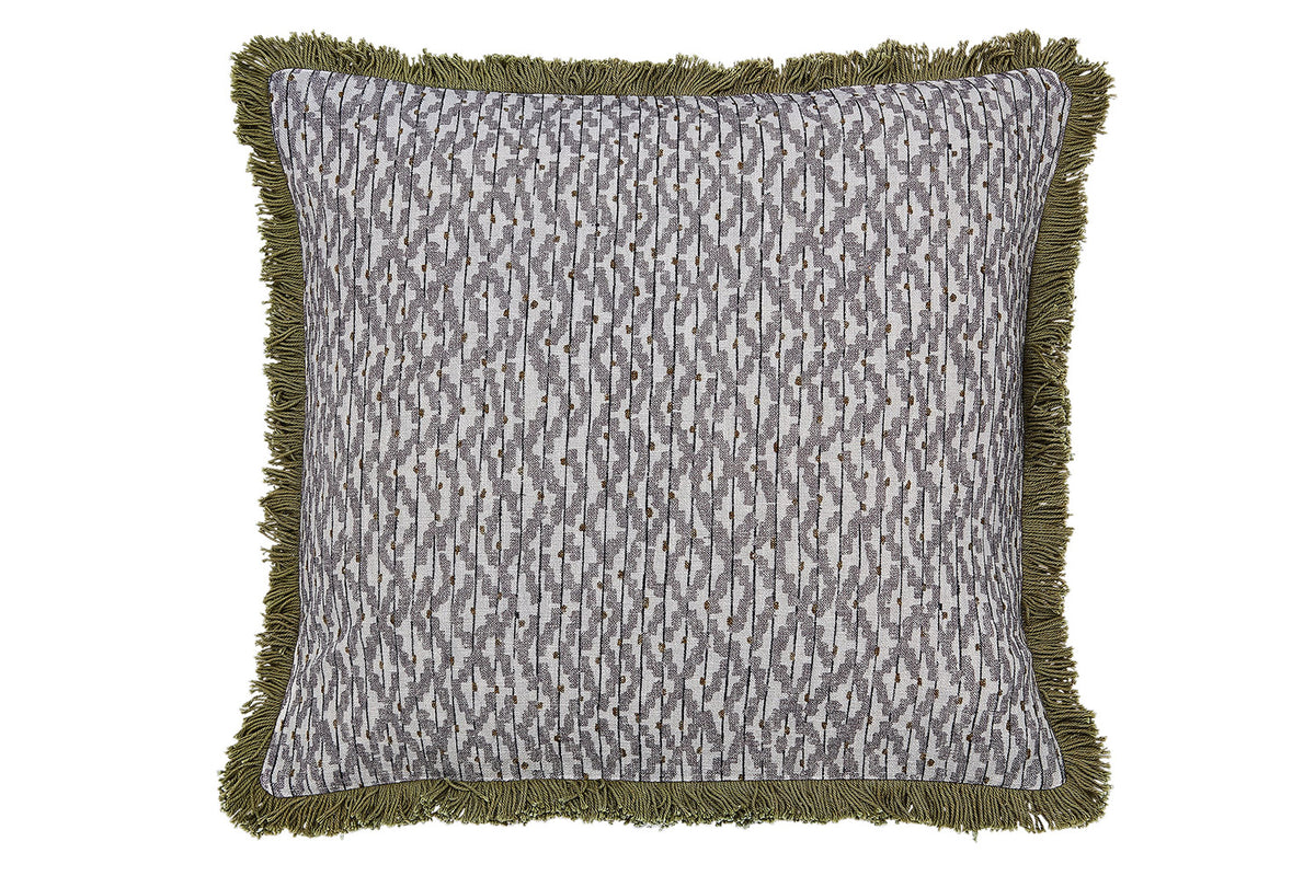 Kaiza Cushion | Charcoal/Silver | 50 x 50 cm-2