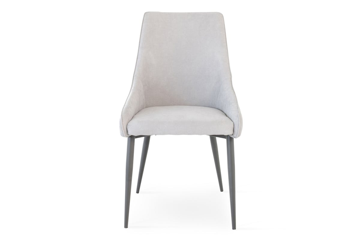 Bonnie Fabric Dining Chair | Grey
