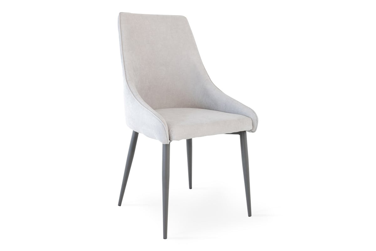 Bonnie Fabric Dining Chair | Grey-2