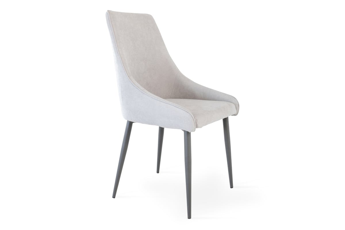 Bonnie Fabric Dining Chair | Grey-3