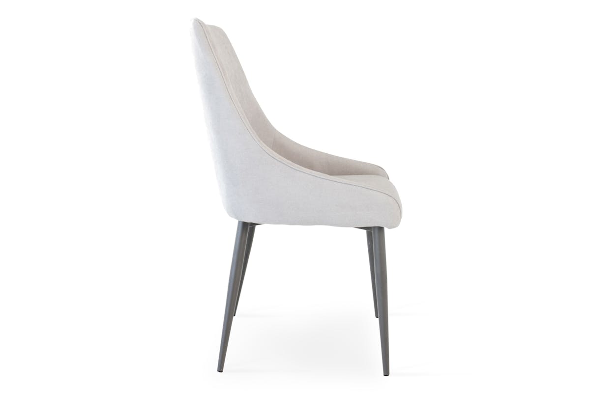 Bonnie Fabric Dining Chair | Grey-4