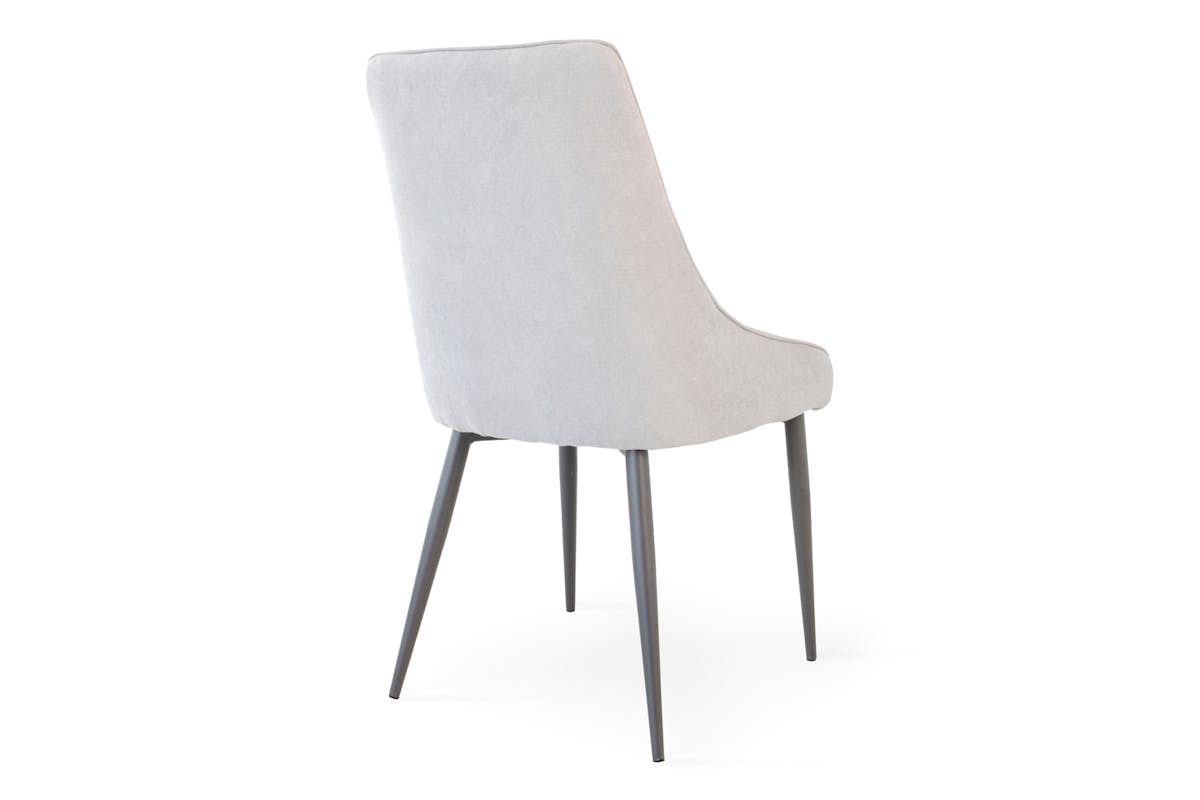 Bonnie Fabric Dining Chair | Grey-6