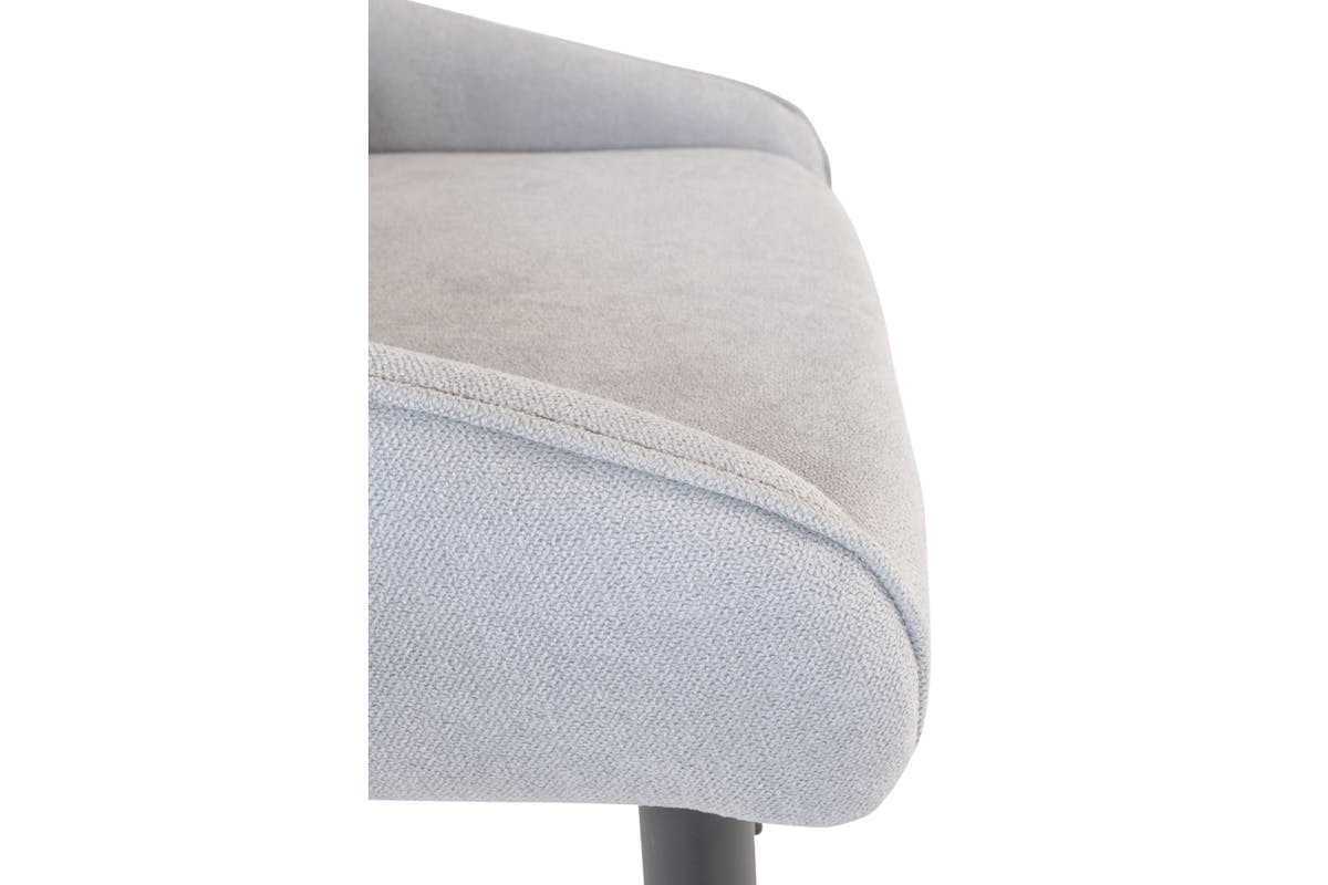 Bonnie Fabric Dining Chair | Grey-8
