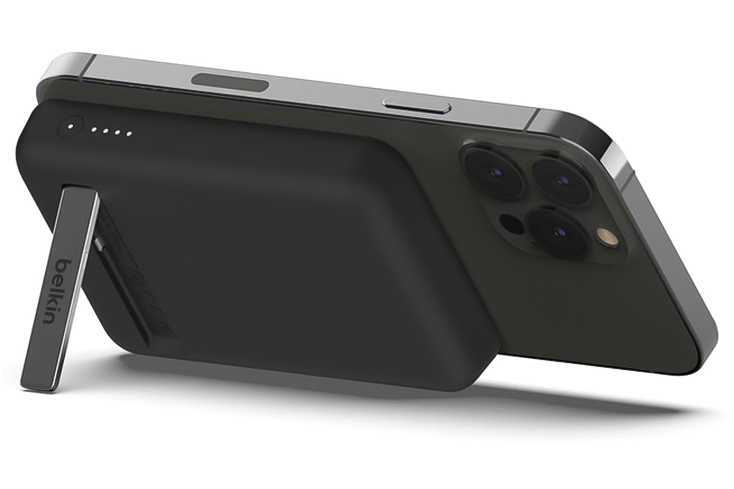 Belkin 5000 mAh Boost Charge Magnetic Wireless Power Bank with Stand | Black-4