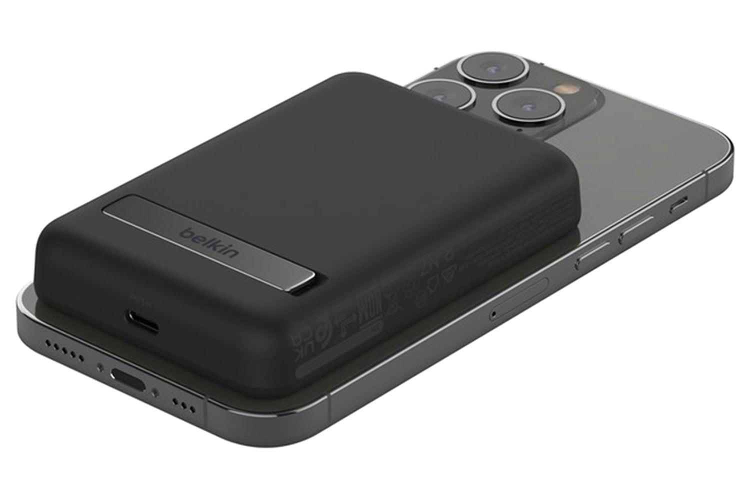 Belkin 5000 mAh Boost Charge Magnetic Wireless Power Bank with Stand | Black-6