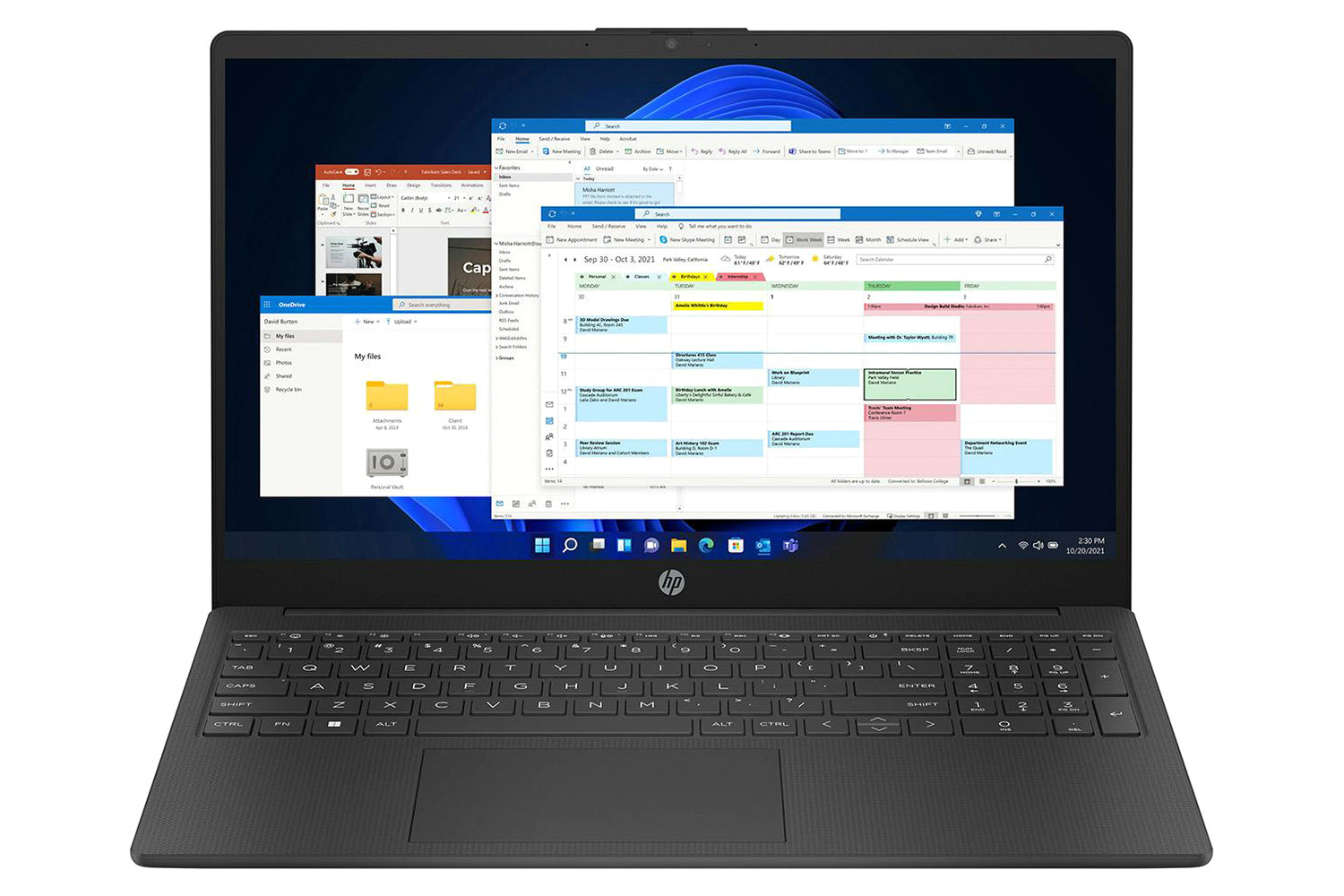 HP 15.6" Laptop AMD Ryzen 5 | 8GB | 256GB | Black-6