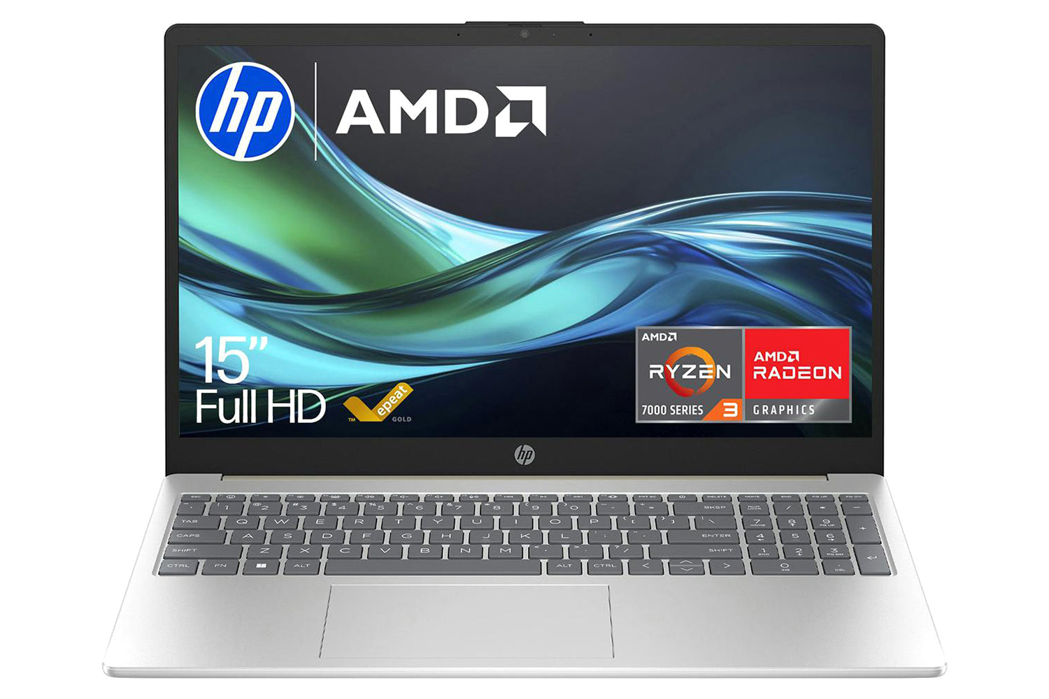 HP 15.6" Laptop AMD Ryzen 3 | 8GB | 256GB | Blue-8