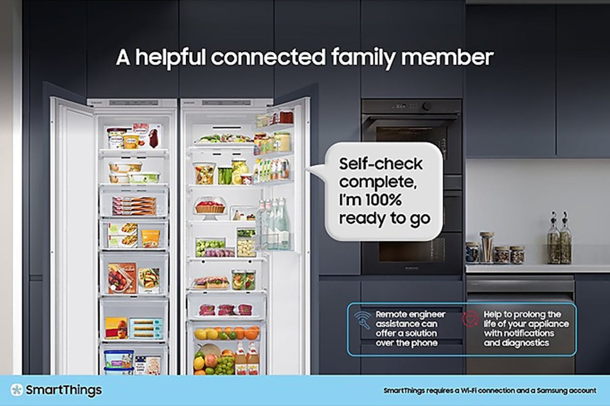 Samsung Integrated Fridge Freezer with All-Around Cooling | BRB70F26CEF0EU-6