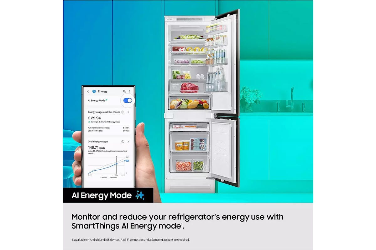 Samsung Series 6 Integrated Fridge Freezer with SpaceMax | BRB70F26DES0EU-3
