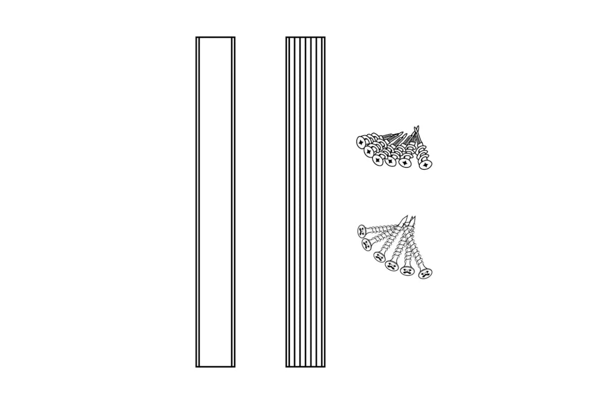 Sanus On-Wall Cable Concealer Kit for Mounted TVs | 5 Cables-7