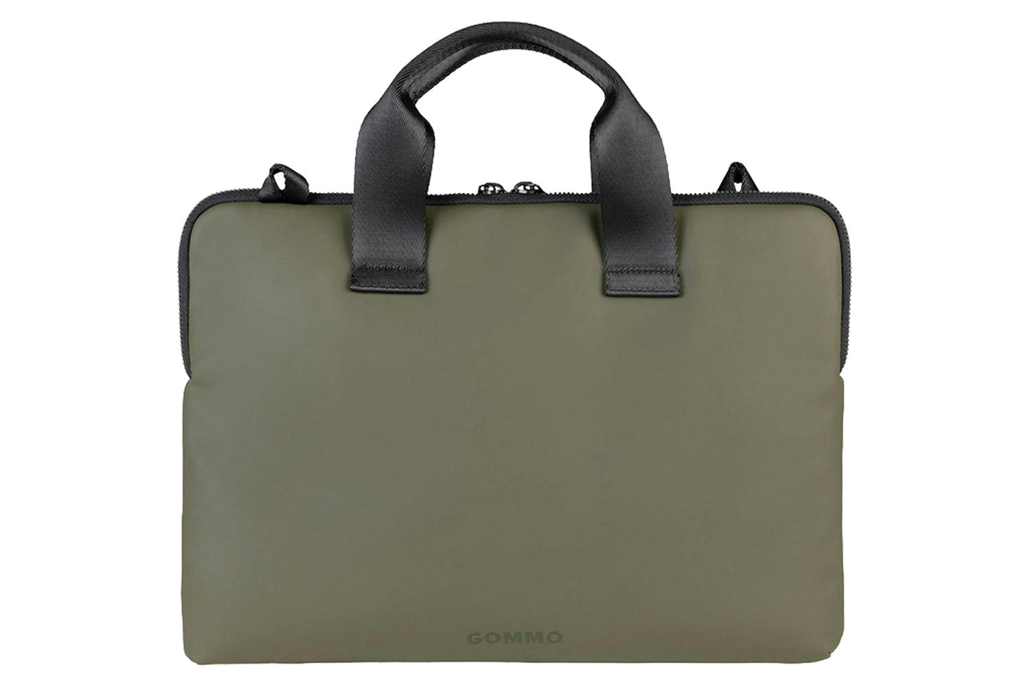 Tucano Gommo MacBook Air 15" and Laptop 14" Super Slim Laptop Bag | Military Green-3