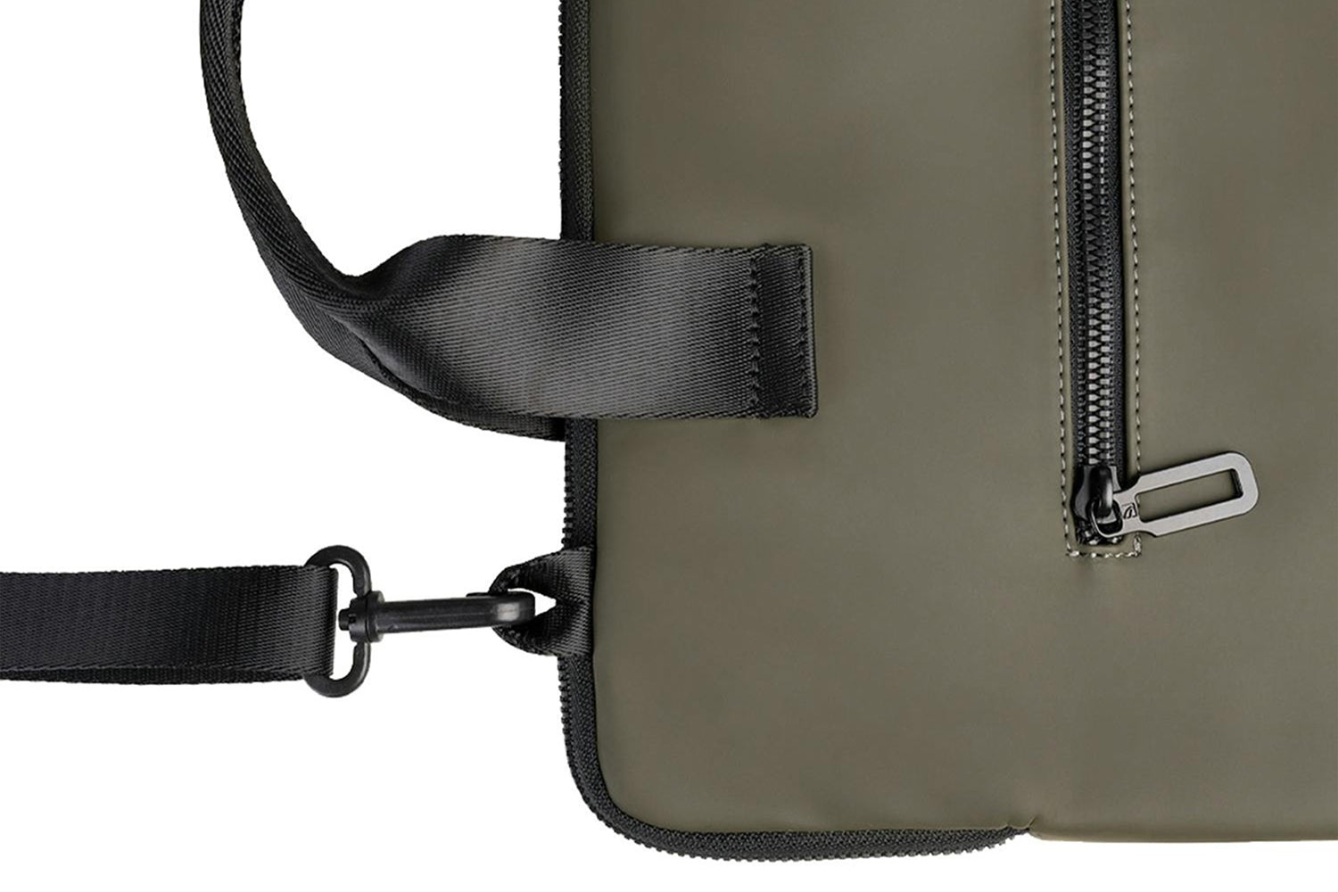 Tucano Gommo MacBook Air 15" and Laptop 14" Super Slim Laptop Bag | Military Green-4