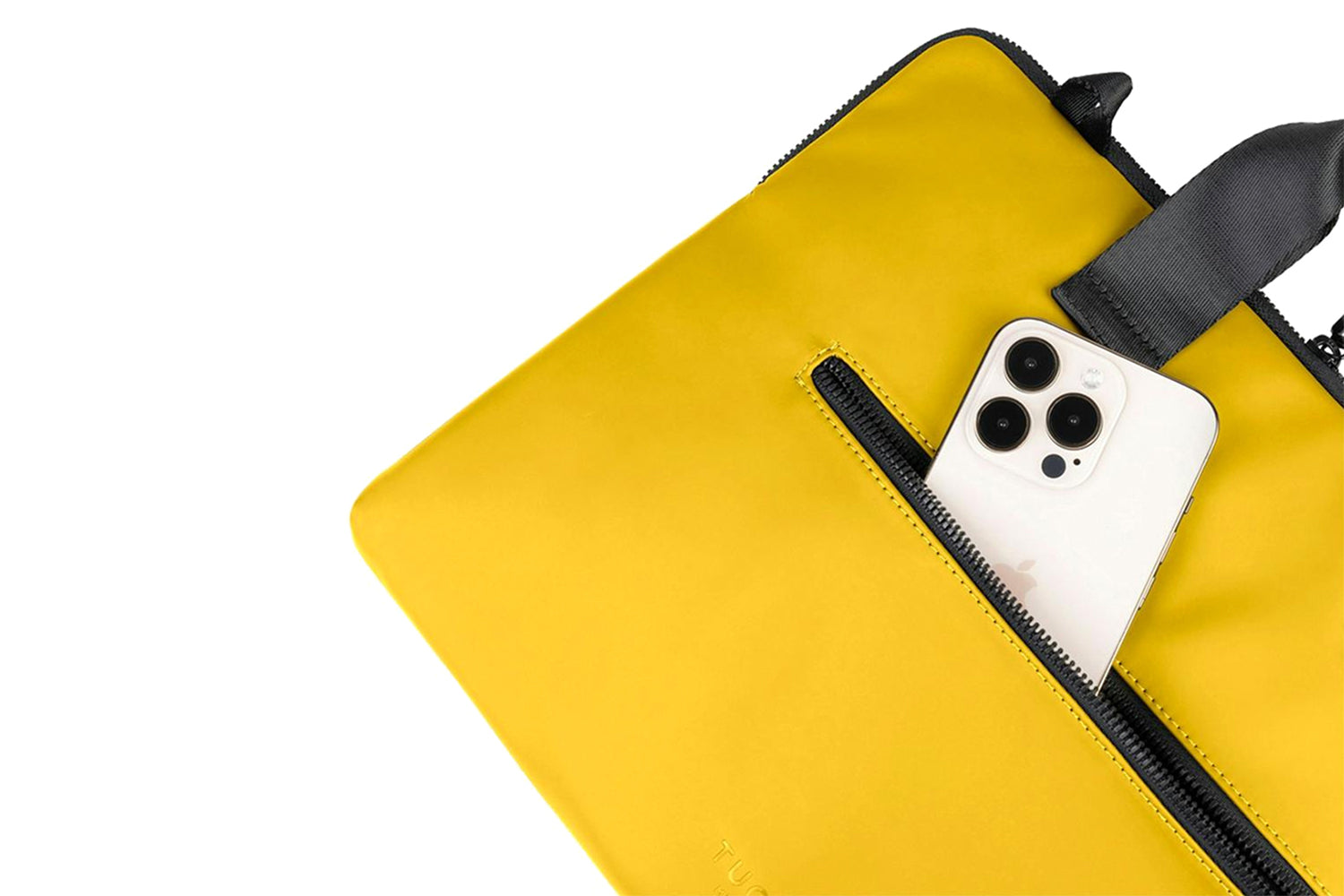 Tucano Gommo MacBook Air 15" and Laptop 14" Super Slim Laptop Bag | Yellow-5