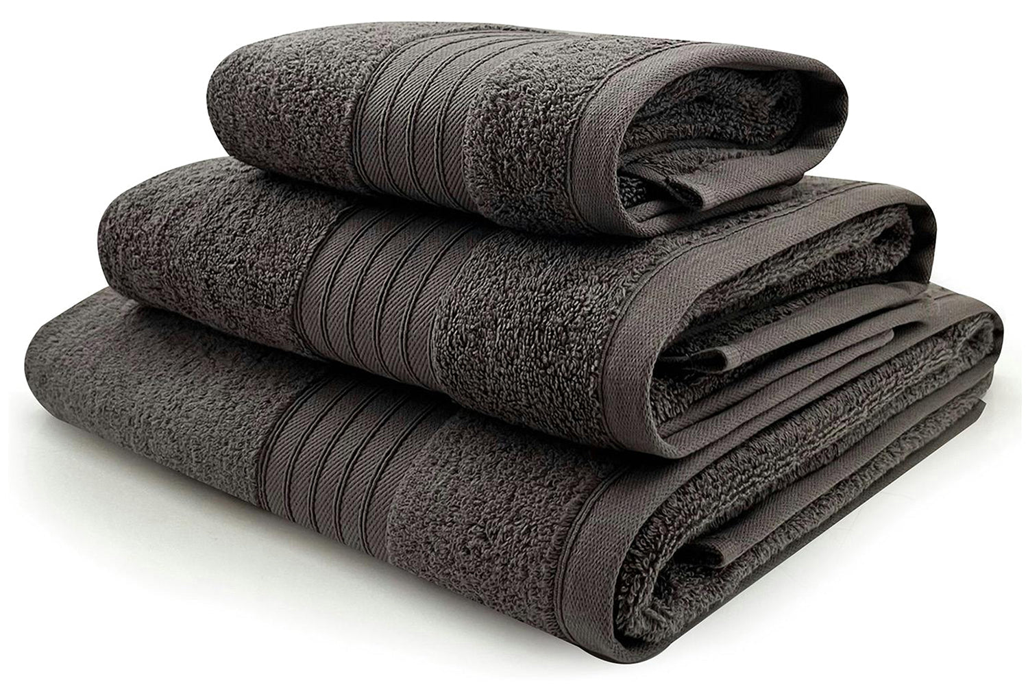 Cotton Terry Bath Sheet Towel | Grey-4