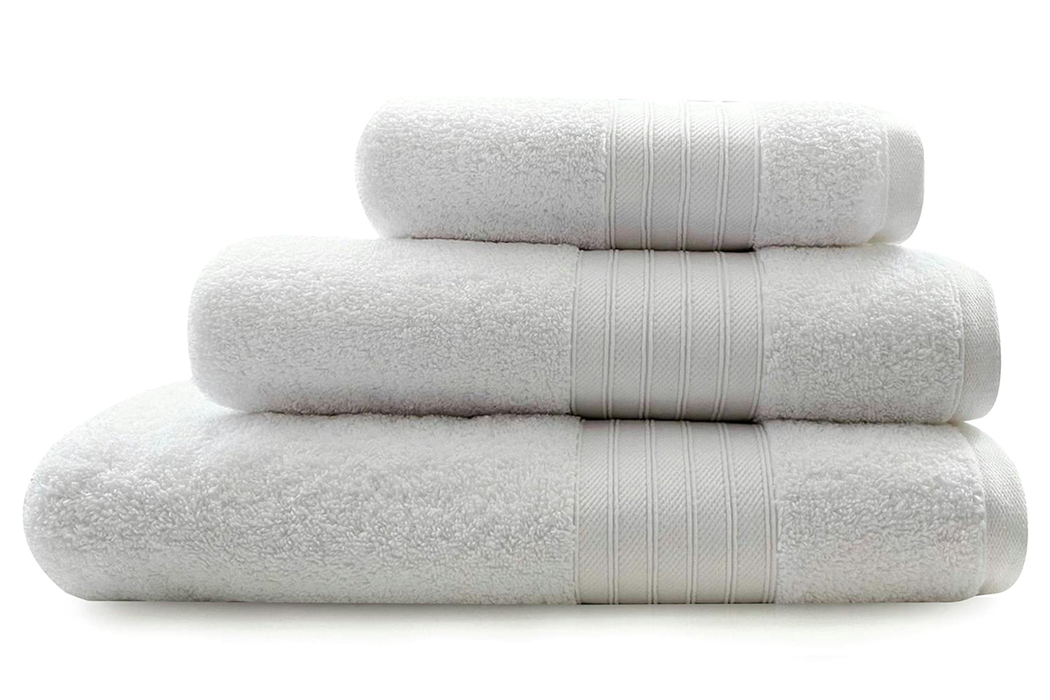 Cotton Terry Bath Sheet Towel | White-3