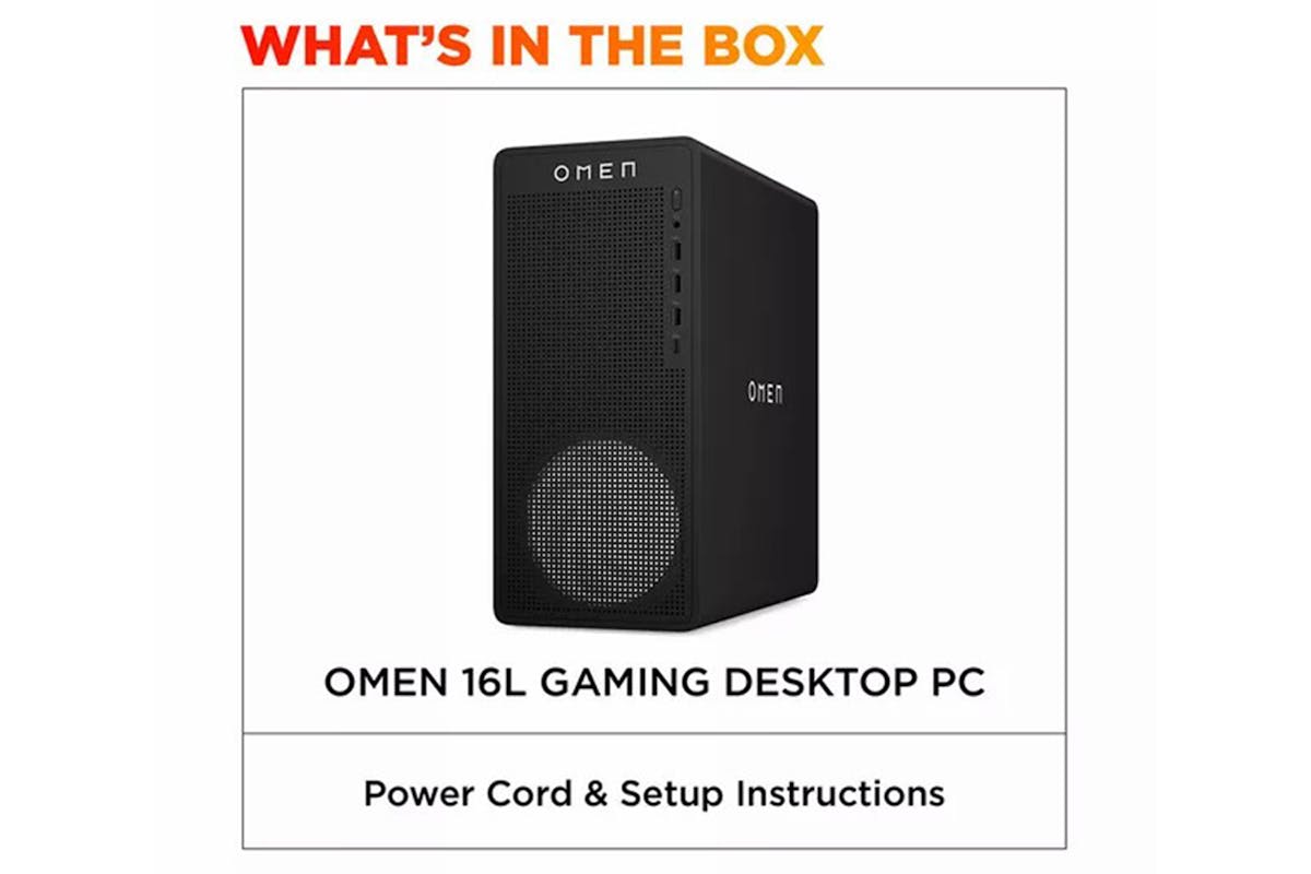 HP Omen Gaming Desktop 35L Intel Core Ultra 5 | 16GB | 1TB | GeForce RTX 5060 | Black-6