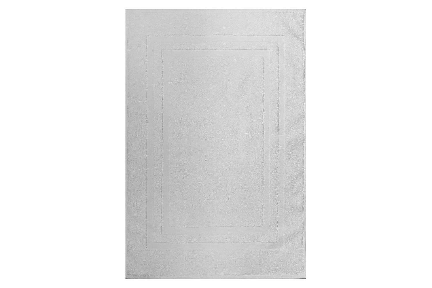 Cotton Terry Bathmat | White