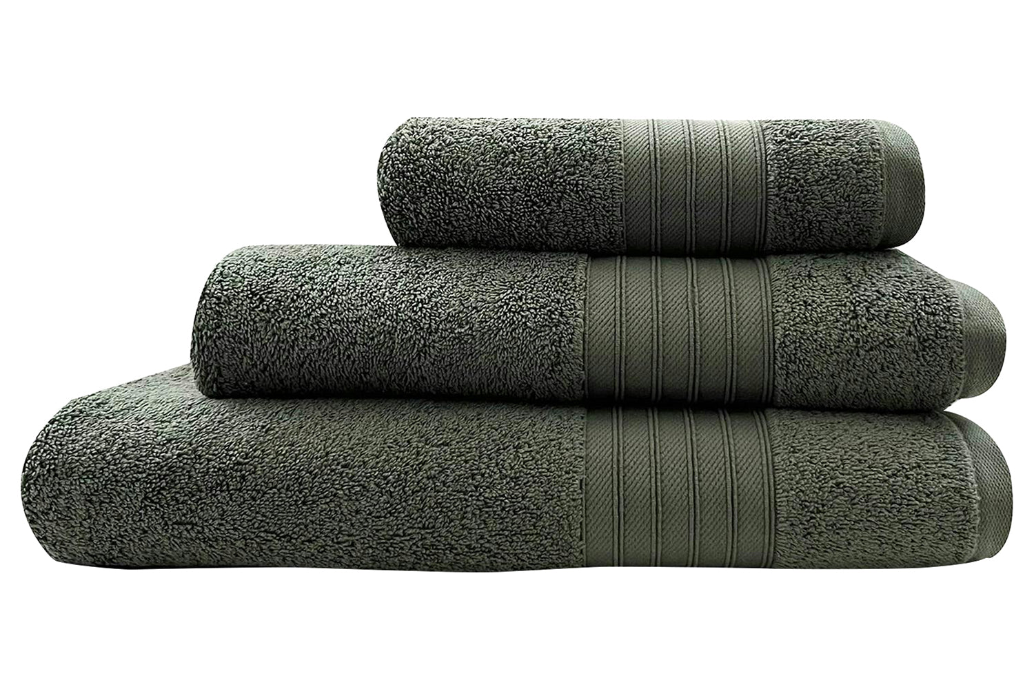 Cotton Terry Bath Towel | Khaki-4