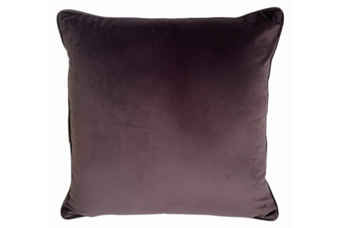Paul Moneypenny Buckle-Up Cushion | Chocolate | 45 x 45 cm-2