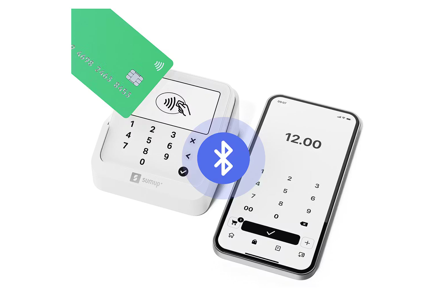 SumUp Solo Lite Card Reader with Charging Station-3