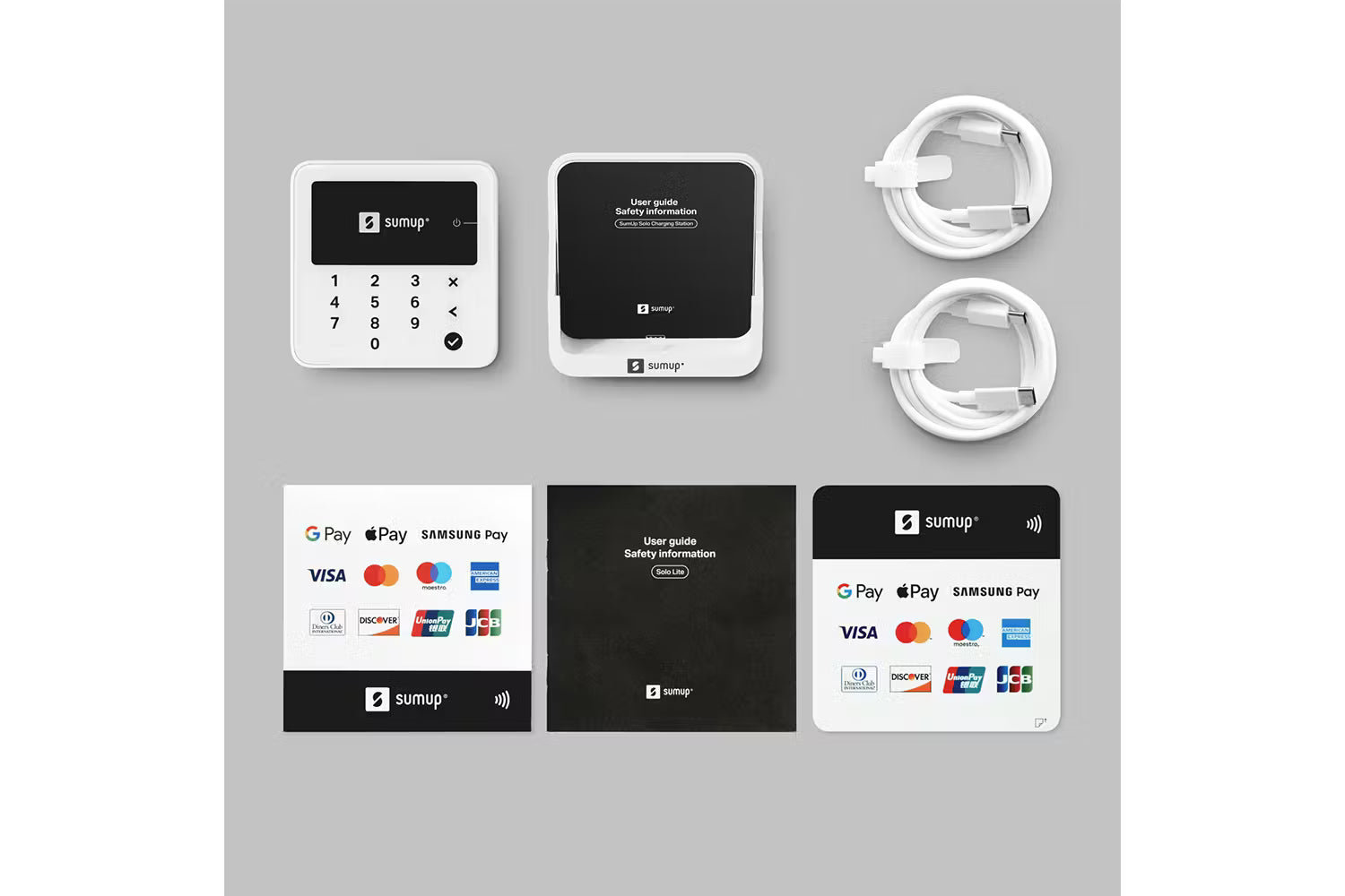 SumUp Solo Lite Card Reader with Charging Station-5