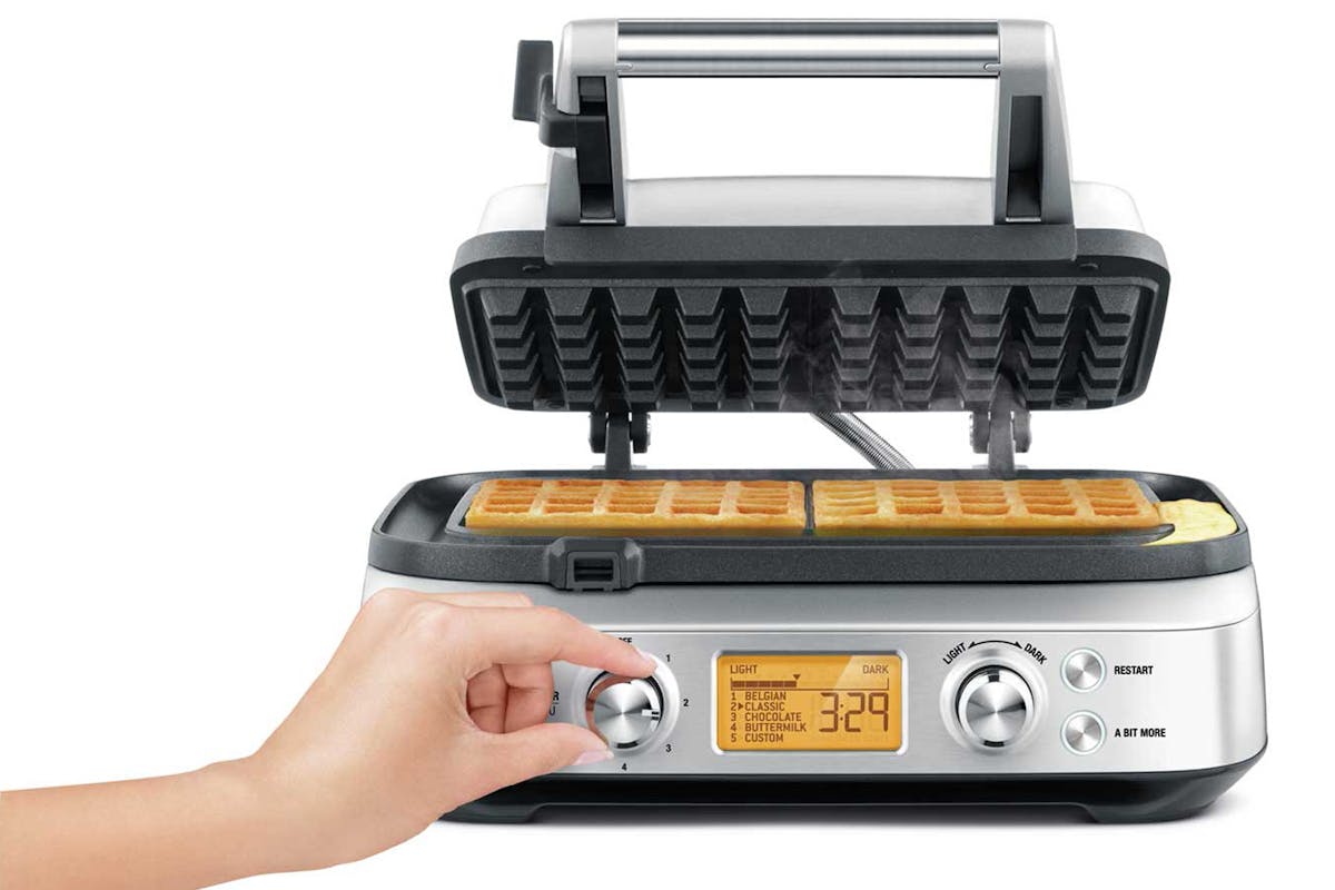 Sage The Smart Waffle Maker | BWM620UK | Brushed Stainless Steel-5