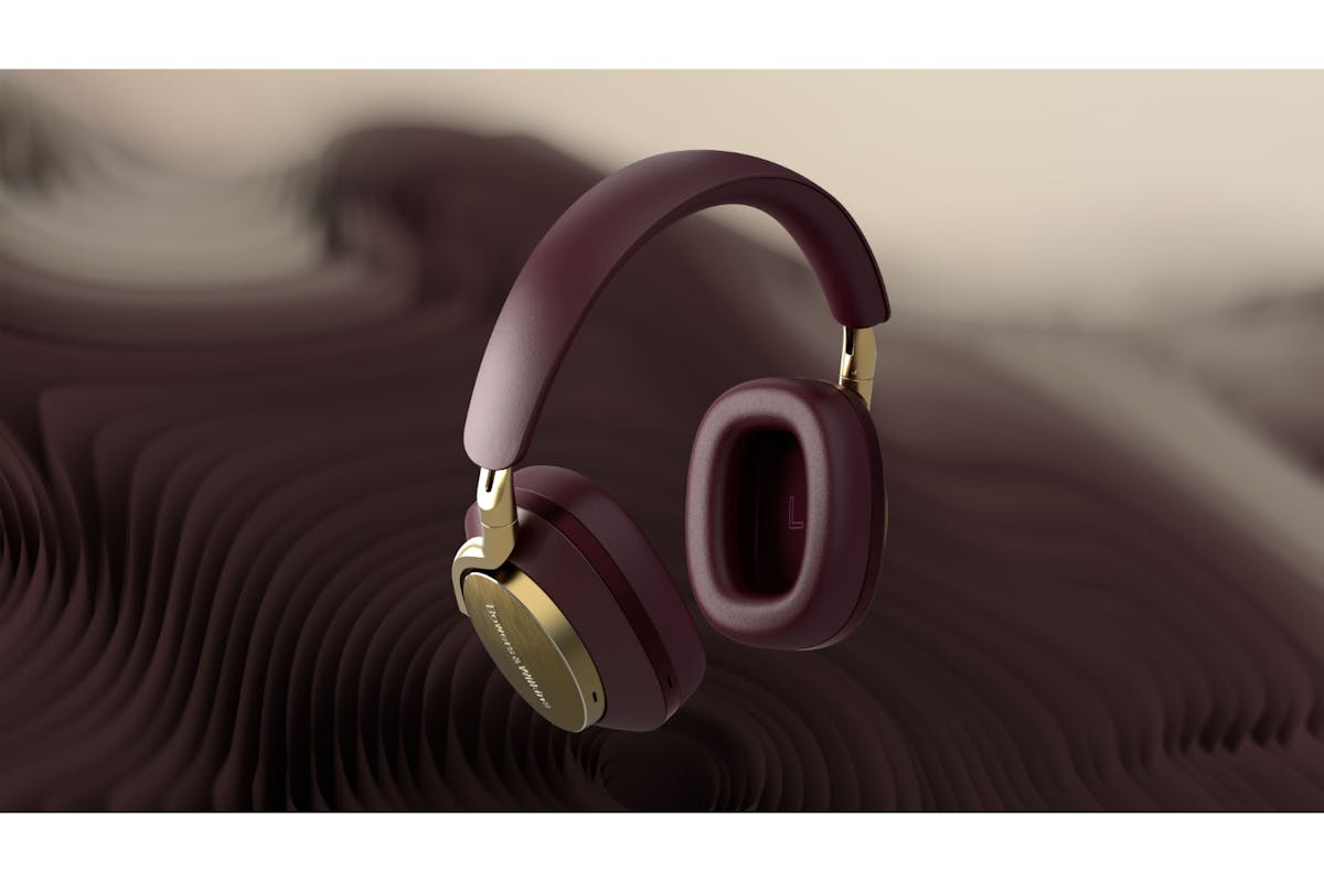 Bowers & Wilkins Px8 Over-Ear Noise Canceling Wireless Headphones | Royal Burgundy-11