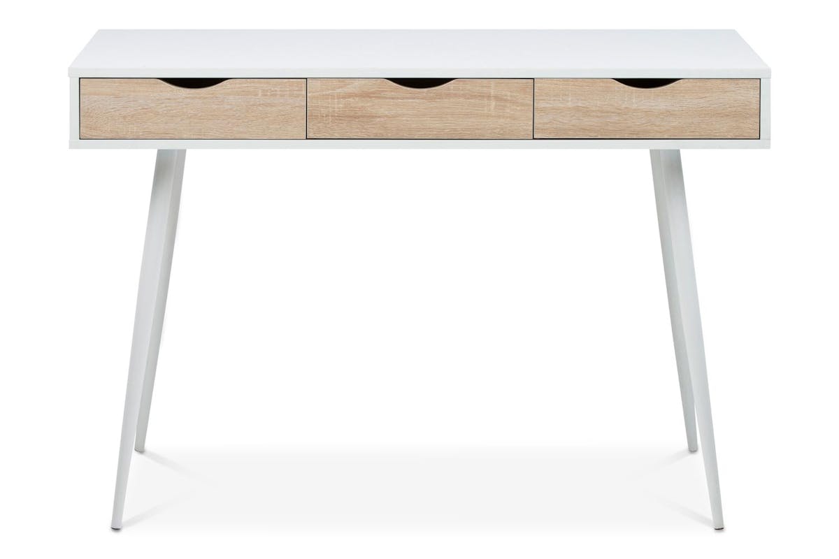 Bea Office Desk | Oak | White
