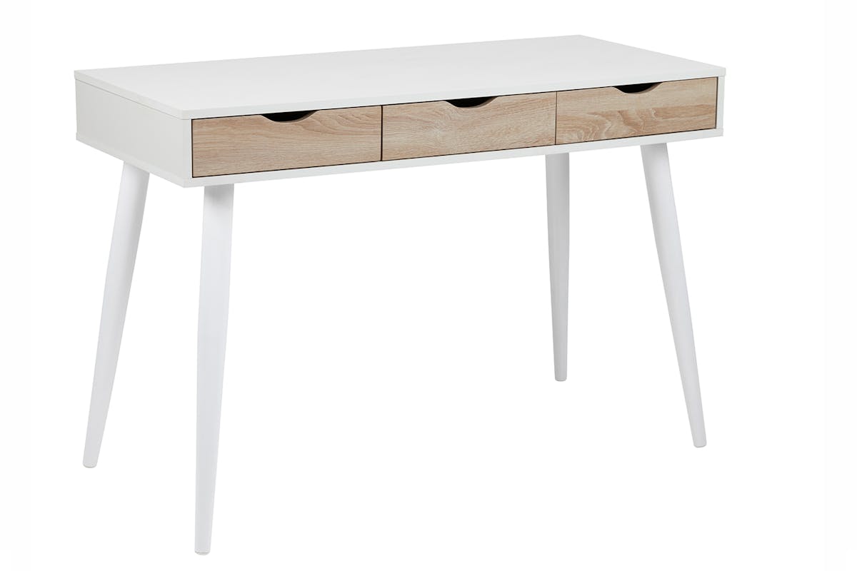 Bea Office Desk | Oak | White-3