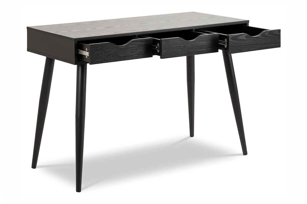 Bea Desk | Black | Black Legs-4