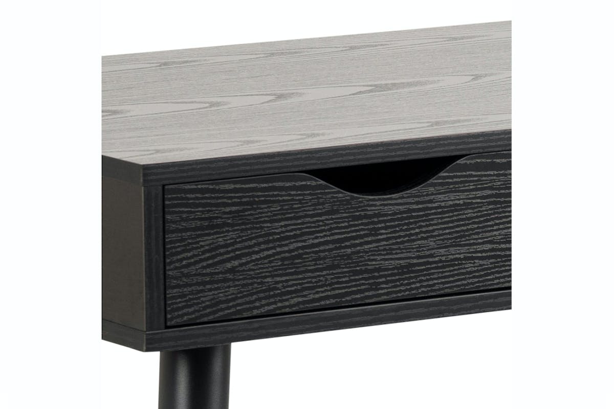 Bea Desk | Black | Black Legs-5