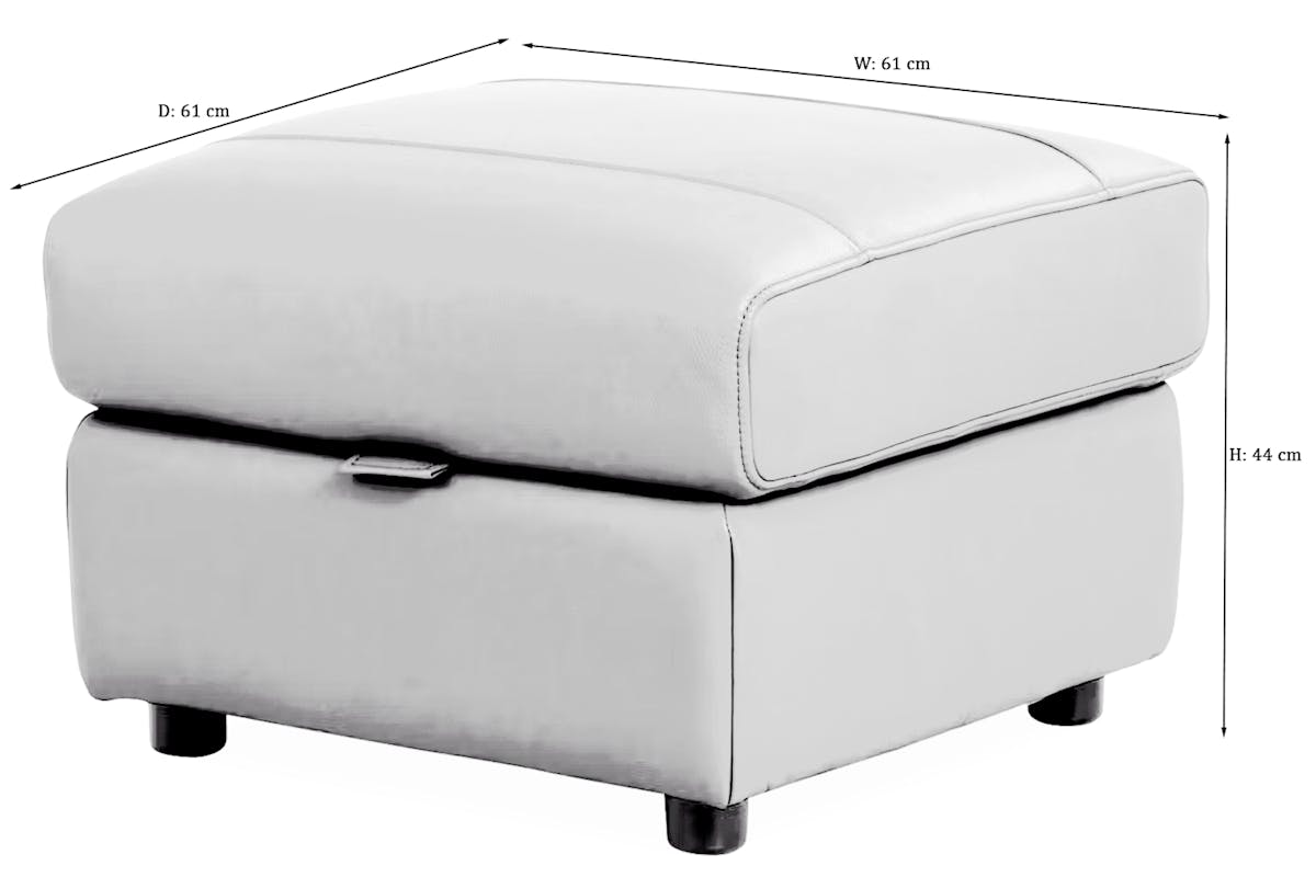 Beckham Footstool | Colour Options-3