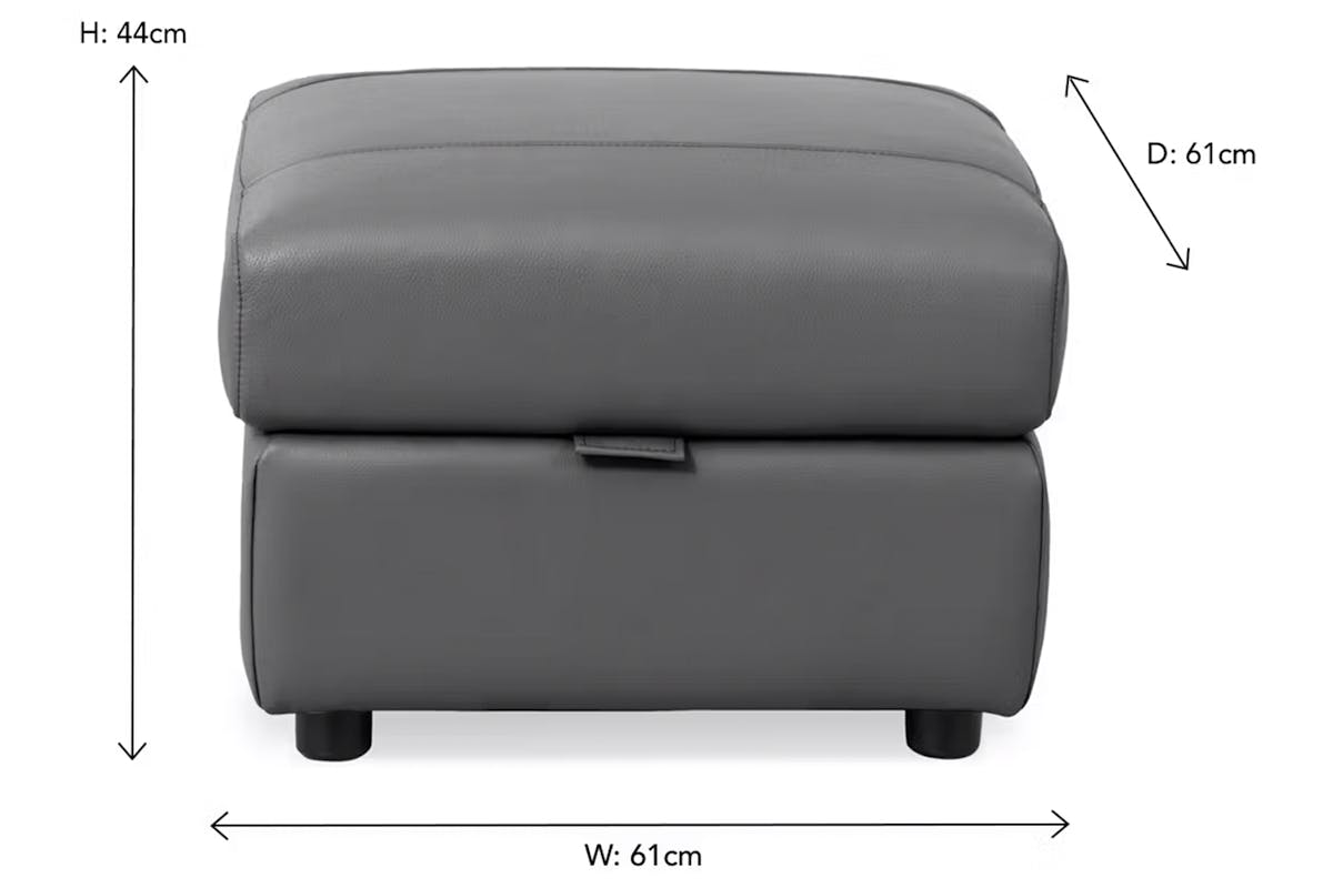 Beckham Footstool | Colour Options-5