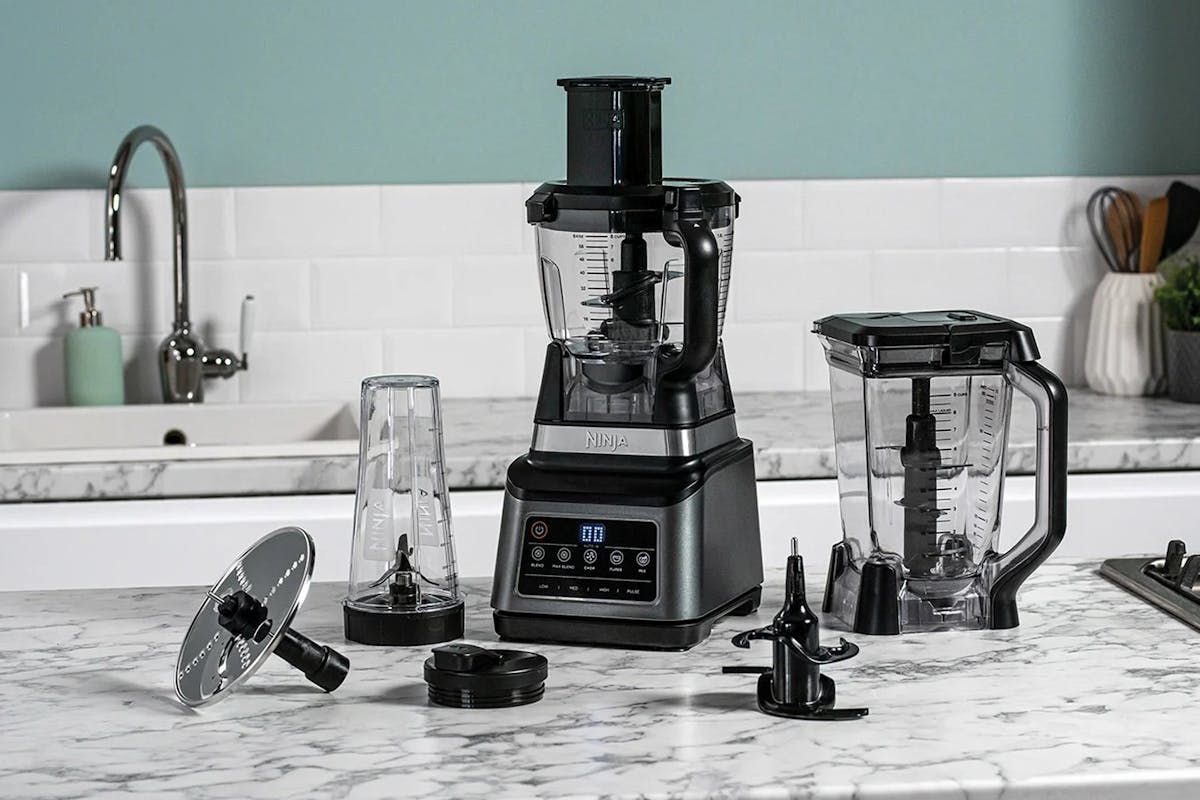 Ninja 3-in-1 Auto-IQ Food Processor | Black/Silver-4