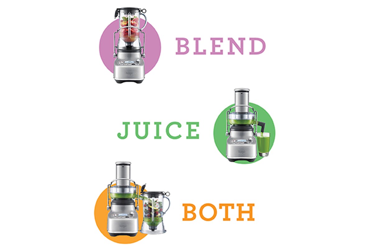 Sage The 3x Bluicer Pro Blender | SJB815BSS2GUK1 | Brushed Stainless Steel-3