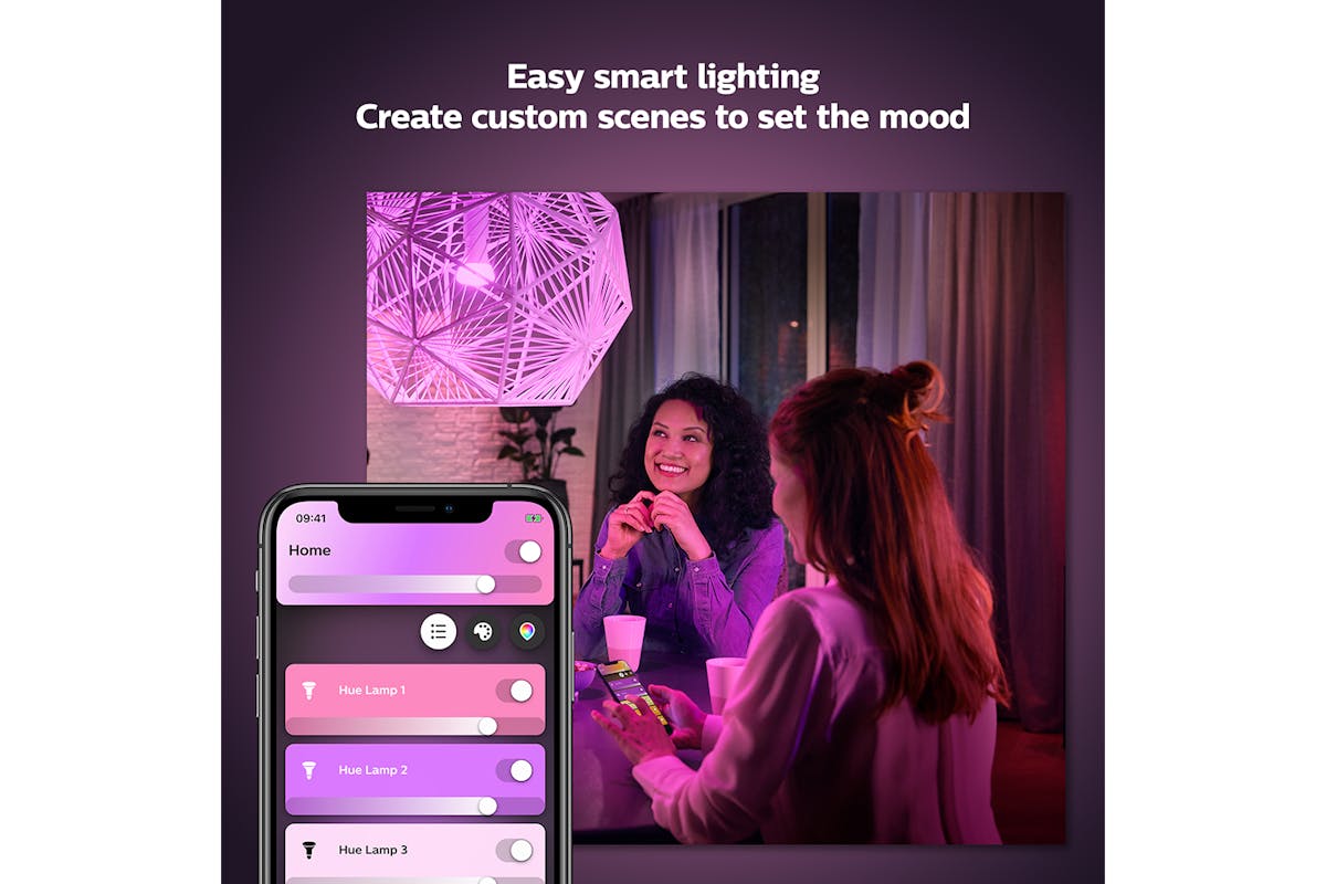Philips Hue B22 Smart LED Bulbs | 2 Pack-10