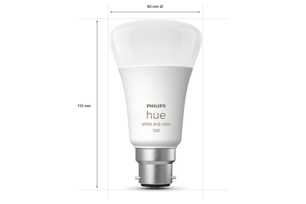 Philips Hue B22 Smart LED Bulbs | 2 Pack-3